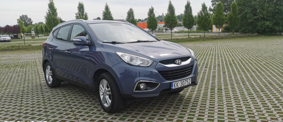 Hyundai ix35 cena 46800 przebieg: 99200, rok produkcji 2013 z Dobczyce małe 277